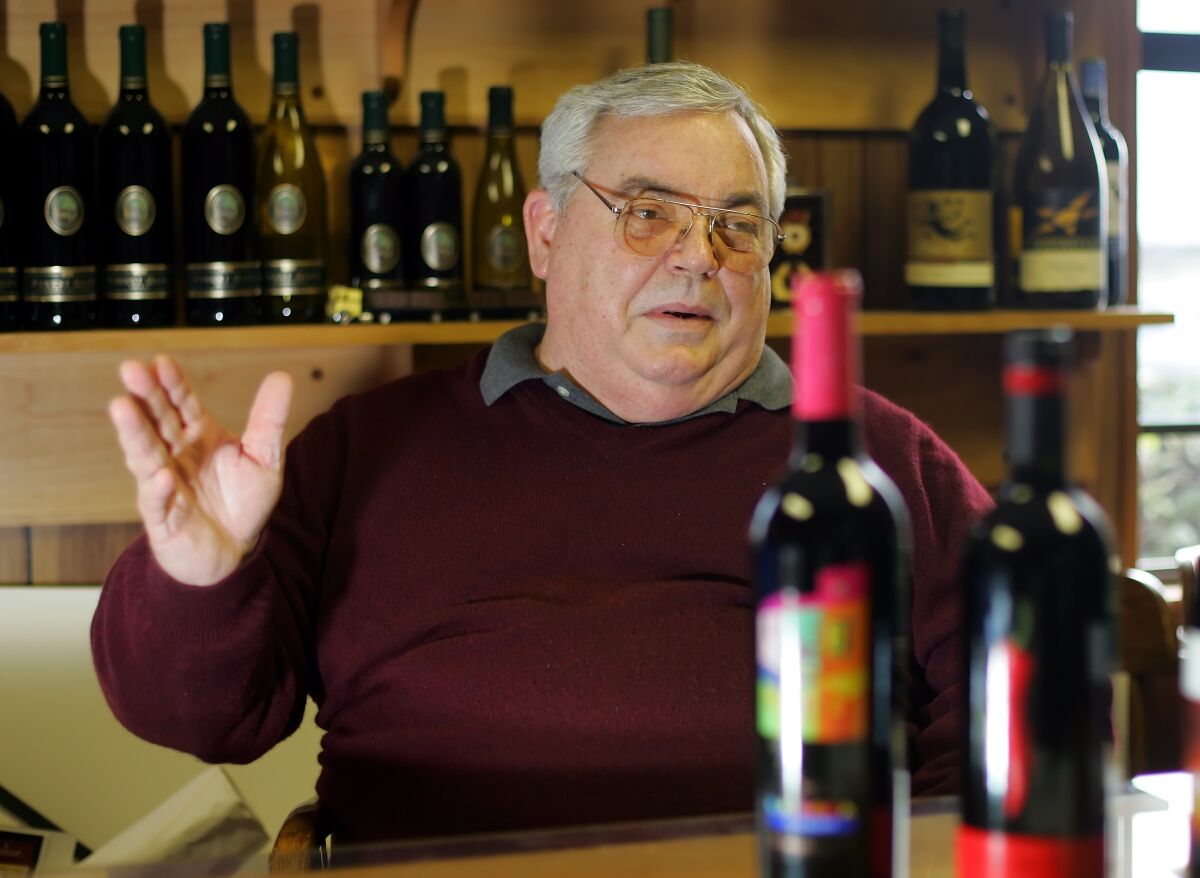 Fred Franzia, champion of affordable wine who conceived 'Two Buck Chuck